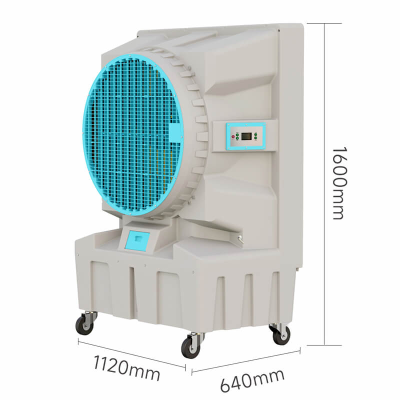 Industrial Water Cooling Portable Air Conditioner Fan-3