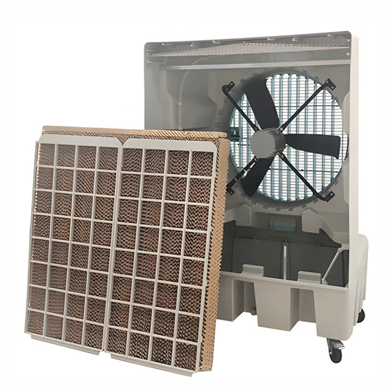 Industrial Water Cooling Portable Air Conditioner Fan-4