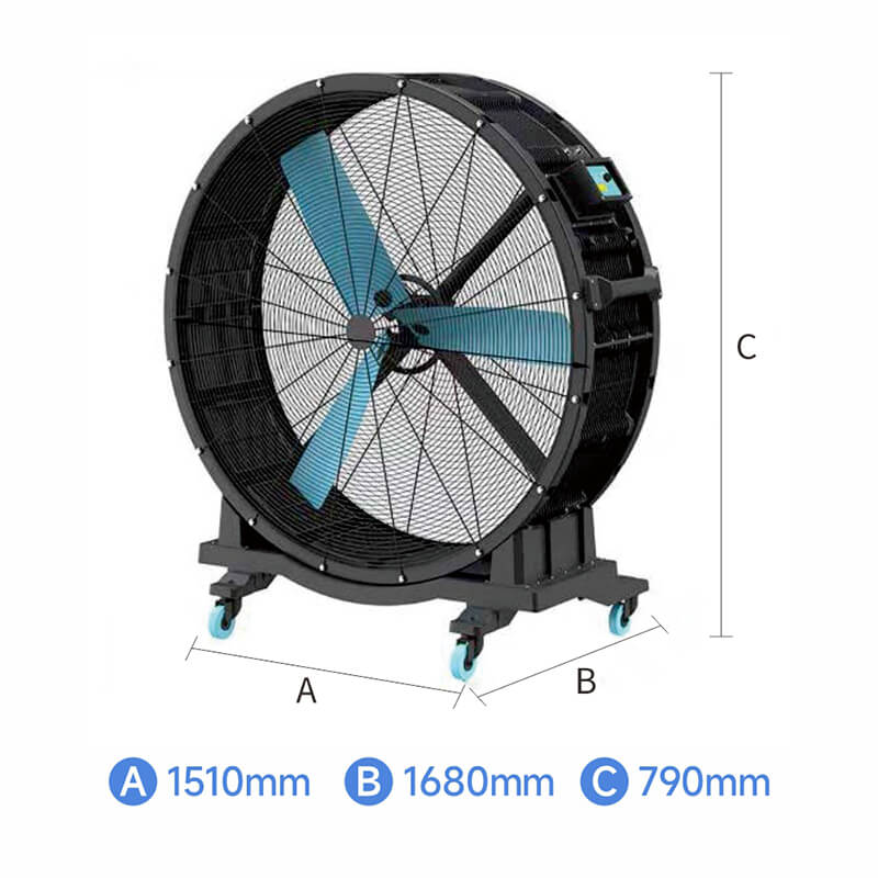 Large Industrial Portable Industrial Fans-2